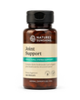 Nature's Sunshine Joint Support dietary supplement bottle with amber brown plastic and a black flip-top cap, shown on a clean white background.