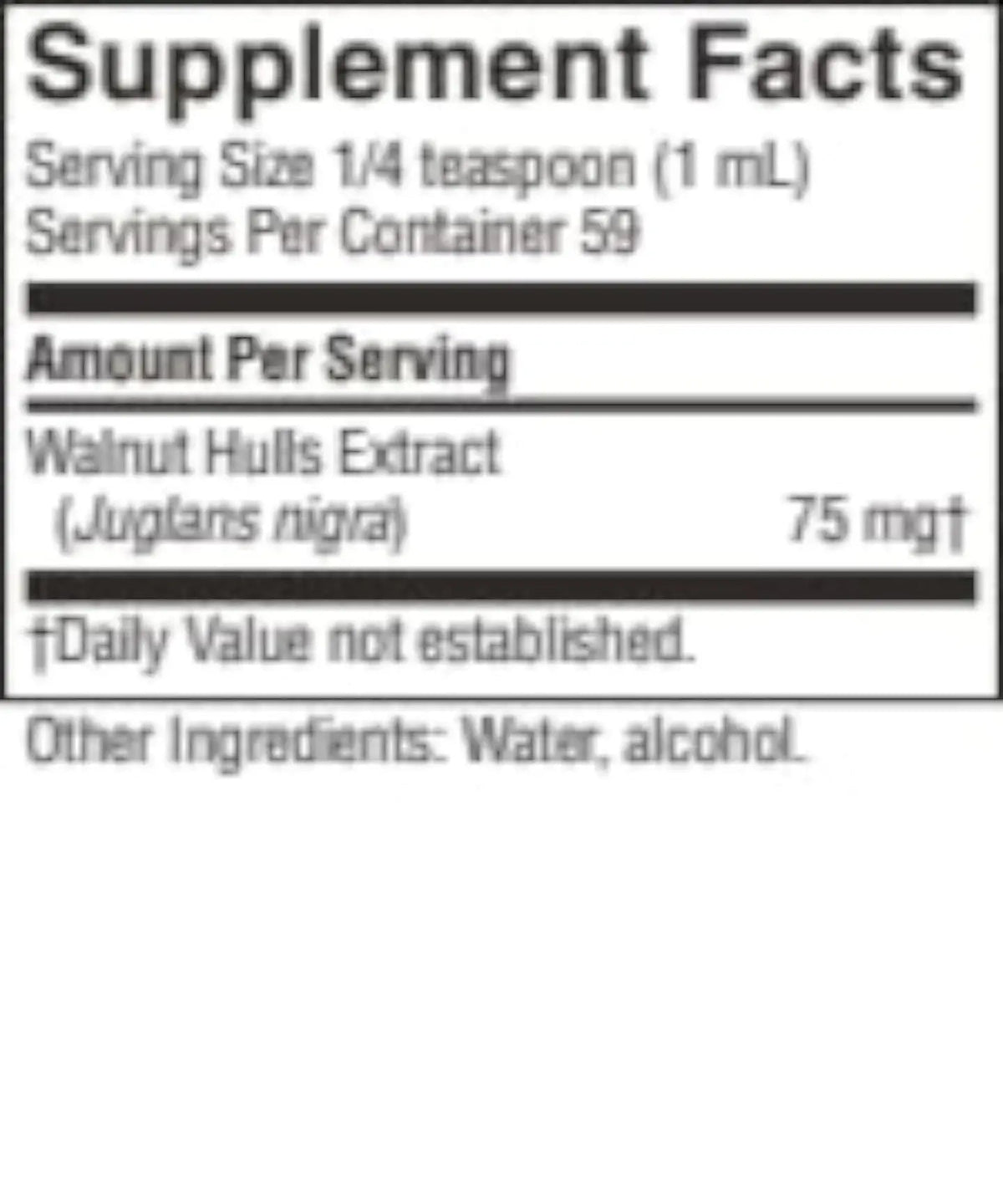 Nature's Sunshine Black Walnut Extract (2 fl. oz.) - Nature's Best Health Store