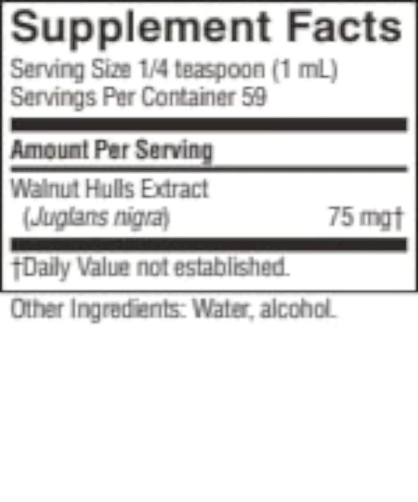 Nature's Sunshine Black Walnut Extract (2 fl. oz.) - Nature's Best Health Store