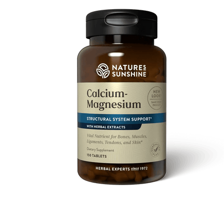 Nature's Sunshine Calcium - Magnesium, SynerPro (150 tabs) NEW SIZE! - Nature's Best Health Store