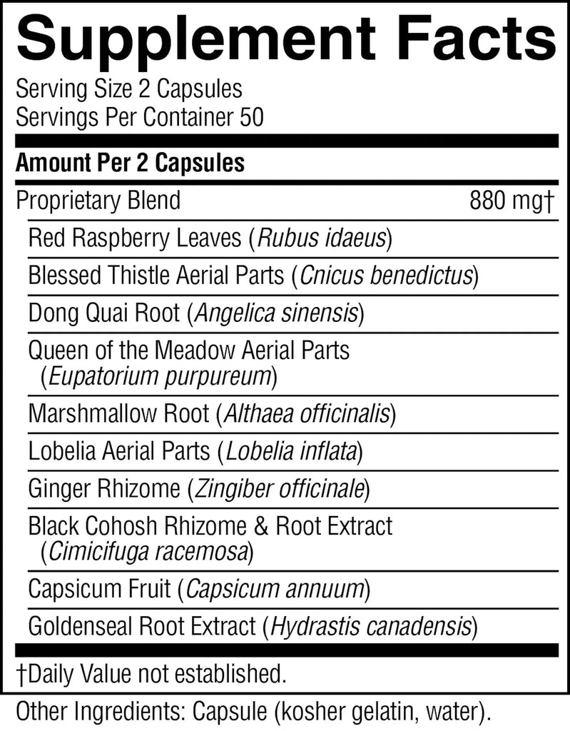 Nature's Sunshine FCS II w/Lobelia (100 caps) - Nature's Best Health Store