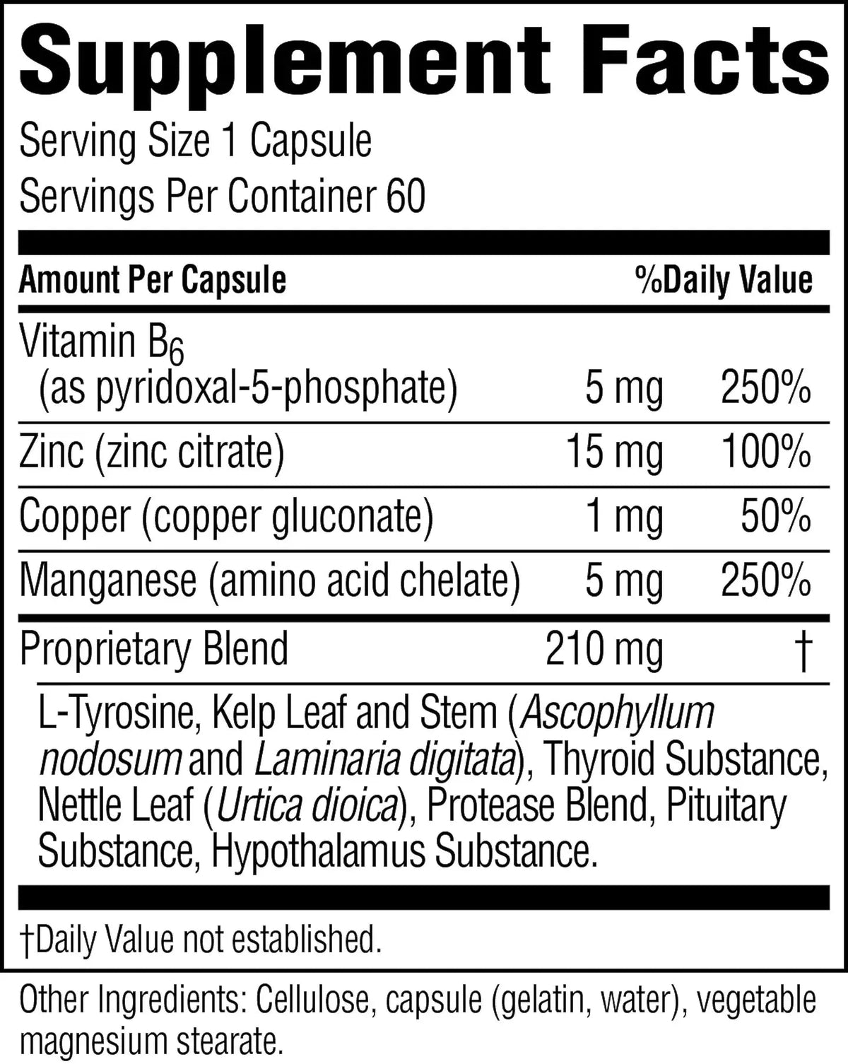 Nature's Sunshine Thyroid Support - Nature's Best Health Store