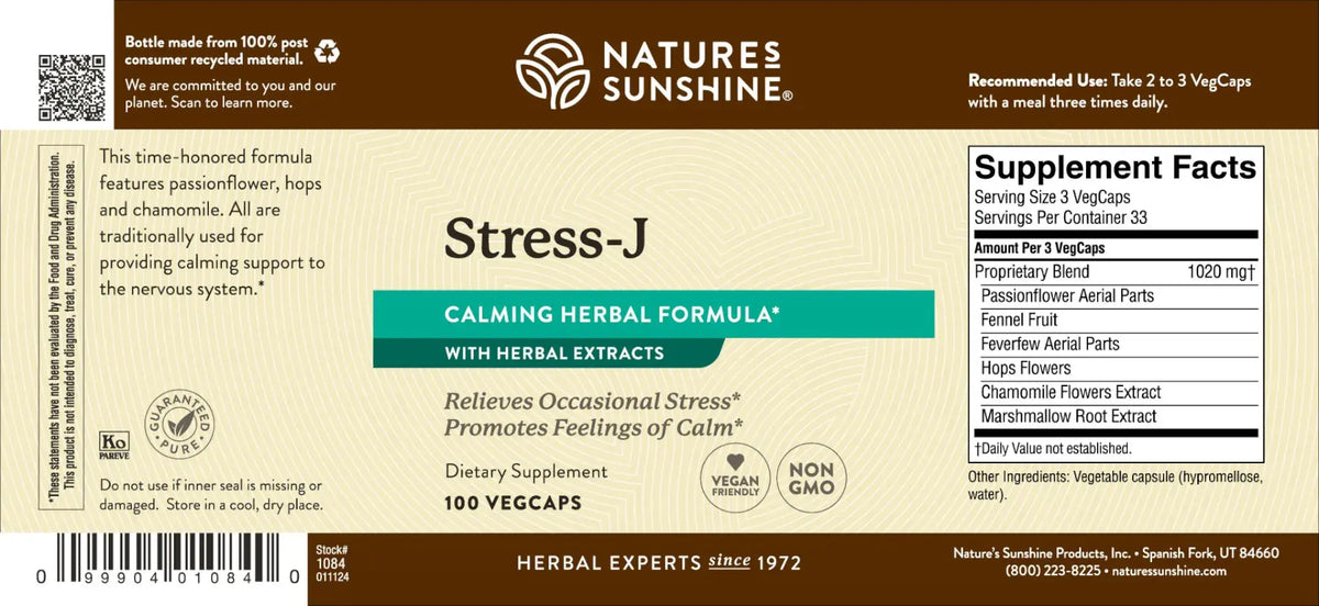 Nature’s Sunshine Stress-J 