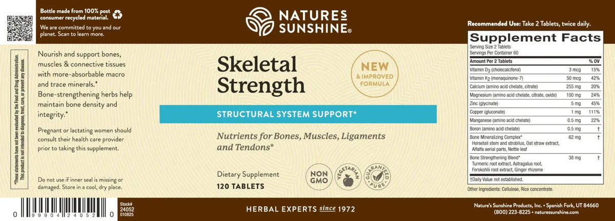 Nature's Sunshine Skeletal Strength