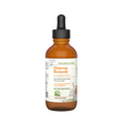 An amber glass dropper bottle of Distress Remedy Emotional Balance Formula with a black dropper cap and a white label, shown on a plain white background.