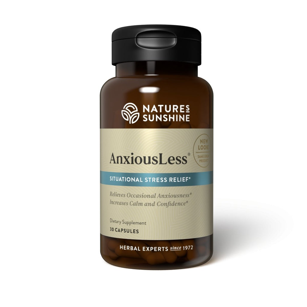 Nature's Sunshine AnxiousLess (30 caps) - Nature's Best Health Store