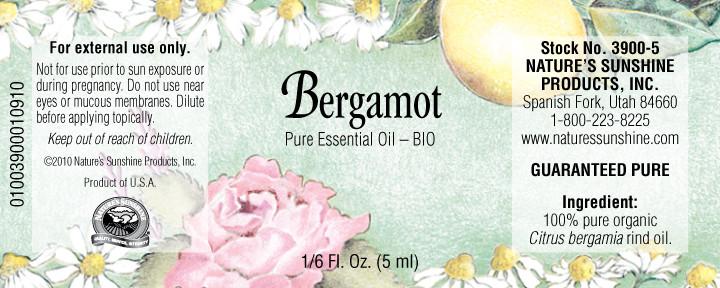Nature's Sunshine Bergamot BIO (5 ml) - Nature's Best Health Store