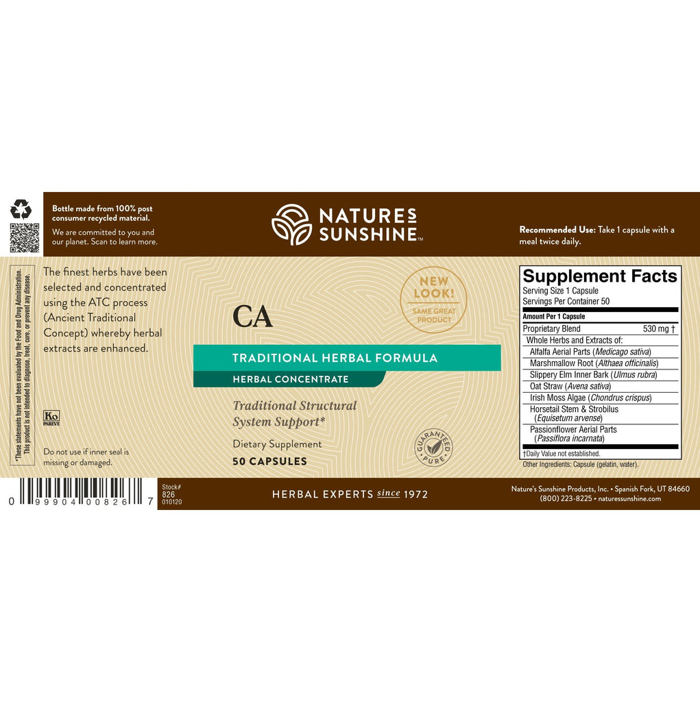 Nature's Sunshine CA, ATC Conc. (50 caps) - Nature's Best Health Store