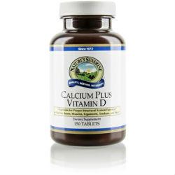 Nature's Sunshine Calcium Plus Vitamin D (150 tabs) NEW SIZE! - Nature's Best Health Store