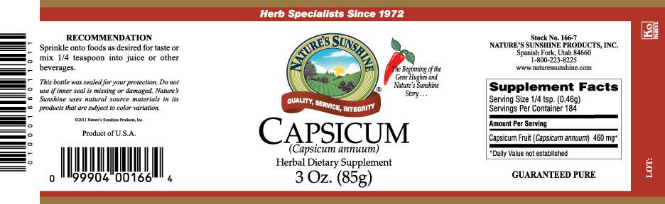 Nature's Sunshine Capsicum (Two-3 oz. Shakers) - Nature's Best Health Store