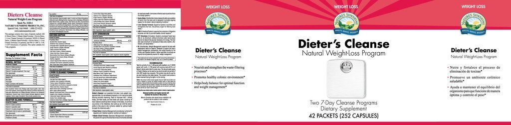 Nature's Sunshine Dieter's Cleanse (14 Day) - Nature's Best Health Store