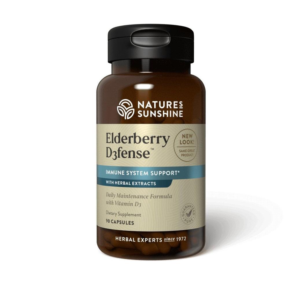 Nature's Sunshine Elderberry D3fense (90 capsules) - Nature's Best Health Store