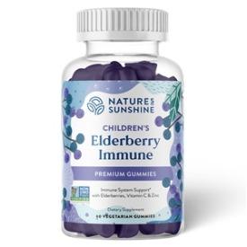 Nature's Sunshine Elderberry Immune (60 Veg. Gummies) - Nature's Best Health Store