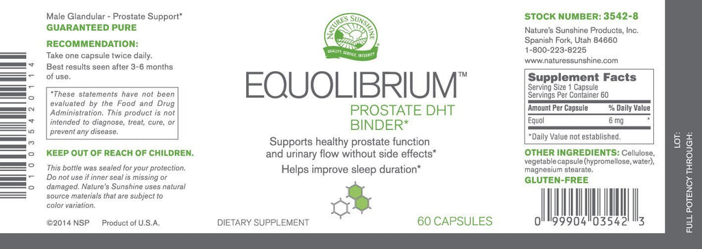Nature's Sunshine Equolibrium (60 Capsules) - Nature's Best Health Store