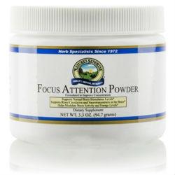Nature's Sunshine Focus Attention Powder (3.3 oz.) - Nature's Best Health Store