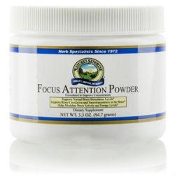 Nature's Sunshine Focus Attention Powder (3.3 oz.) - Nature's Best Health Store