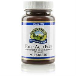Nature's Sunshine Folic Acid Plus (90 tabs) - Nature's Best Health Store
