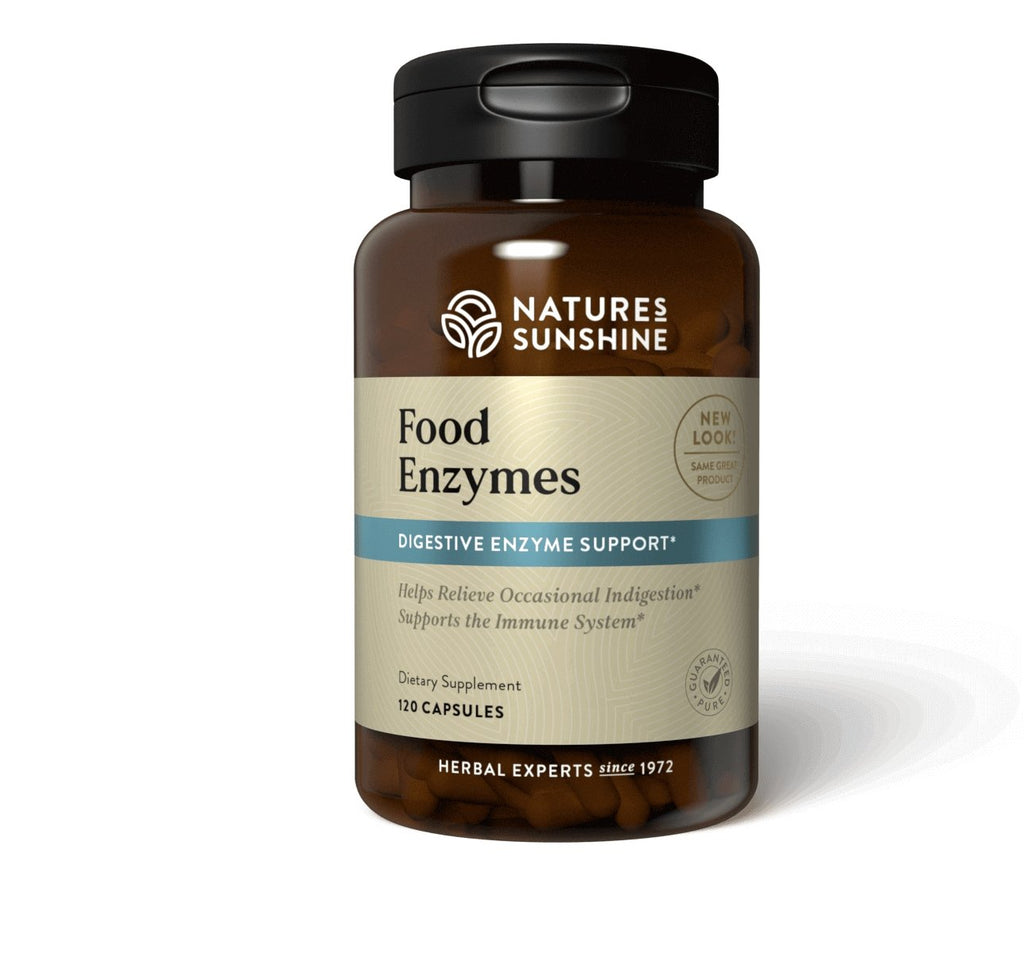 Nature's Sunshine Food Enzymes (120 caps) - Nature's Best Health Store