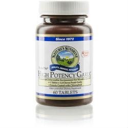 Nature's Sunshine Garlic, High Potency, SynerPro (60 tabs) - Nature's Best Health Store