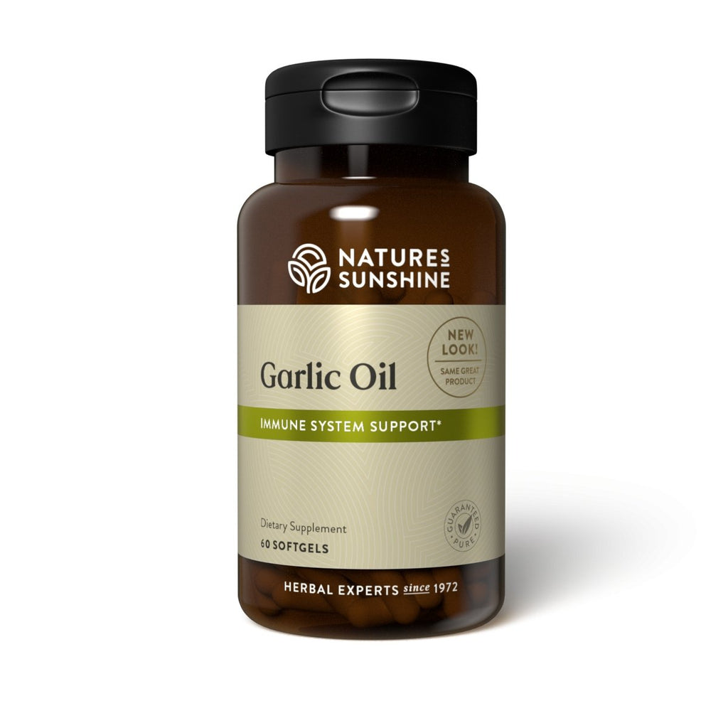 Nature's Sunshine Garlic Oil (60 softgel caps) - Nature's Best Health Store