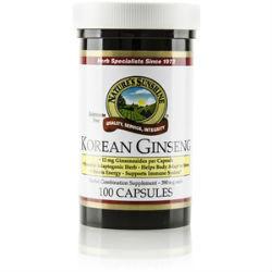 Nature's Sunshine Ginseng, Korean (100 caps) - Nature's Best Health Store