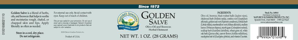 Nature's Sunshine Golden Salve (1 oz. jar) - Nature's Best Health Store