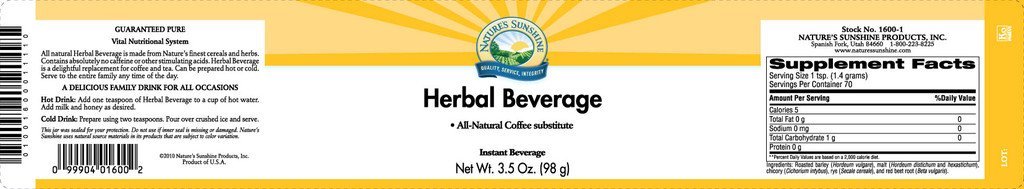 Nature's Sunshine Herbal Beverage (3.5 oz.) - Nature's Best Health Store