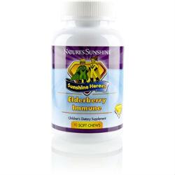 Nature's Sunshine Heroes Elderberry Immune (90 Soft Chews) - Nature's Best Health Store