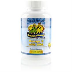 Nature's Sunshine Heroes Omega 3 with DHA (90 Soft chews) - Nature's Best Health Store