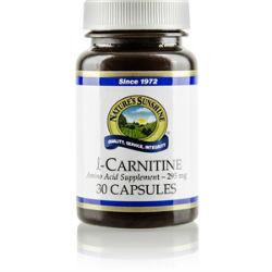 l carnitine natures sunshine L-Carnitine Tablets for Energy Support Nature's Bounty This is one I'm really