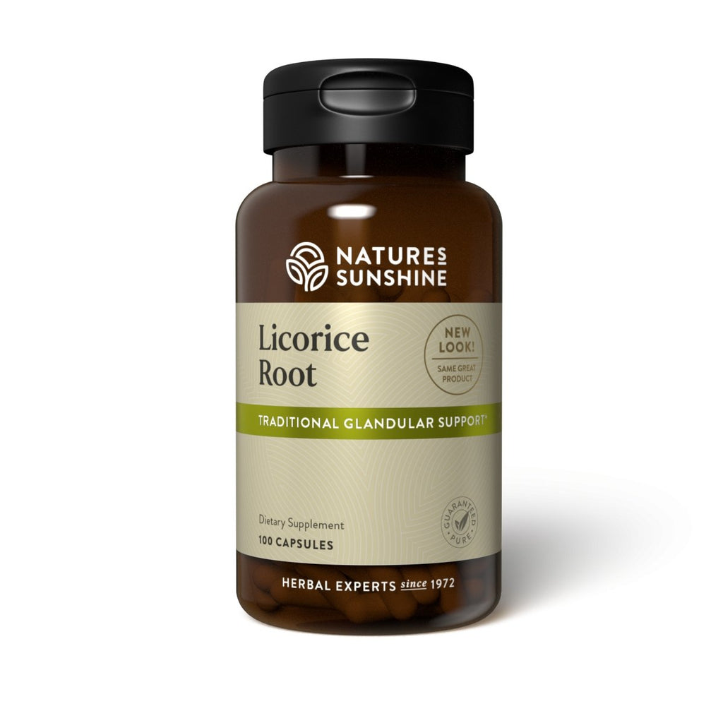 Nature's Sunshine Licorice Root (100 caps) - Nature's Best Health Store