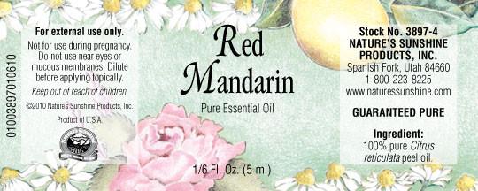 Nature's Sunshine Mandarin, Red (5 ml) - Nature's Best Health Store