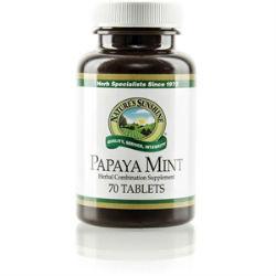 Nature's Sunshine Papaya Mint (70 chewable tabs) - Nature's Best Health Store