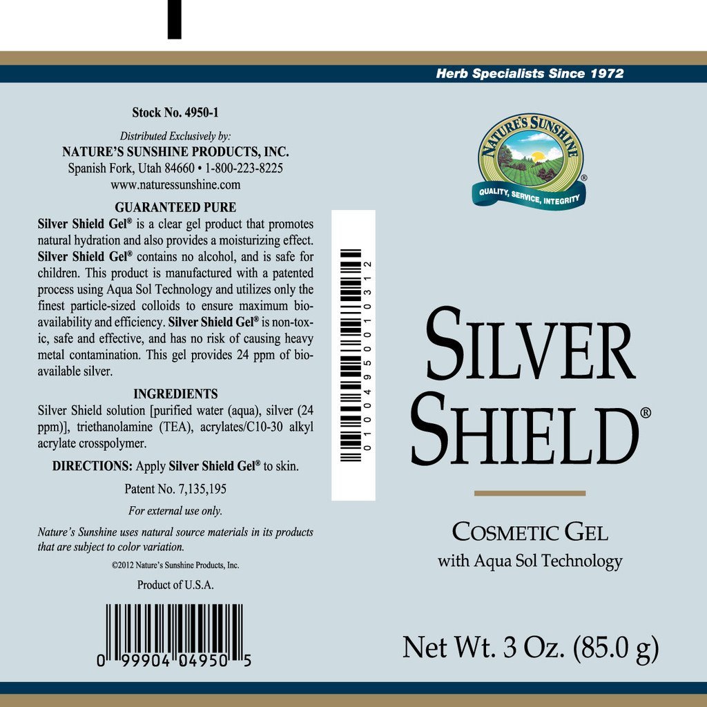 Nature's Sunshine Silver Shield Gel (3 oz. tube) - Nature's Best Health Store