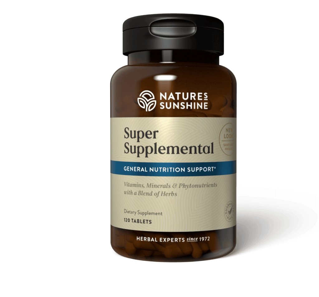 Nature's Sunshine Super Supplemental Vitamin & Mineral (with Iron) - 120 Tablets - Nature's Best Health Store
