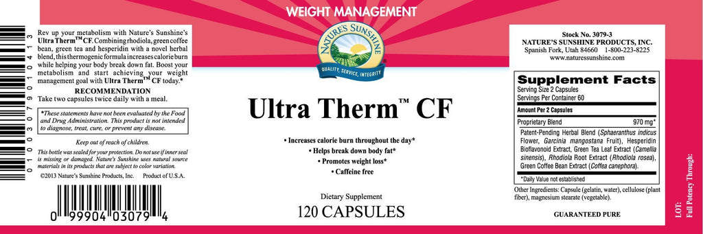 Nature's Sunshine Ultra Therm™ CF (120 caps) - Nature's Best Health Store