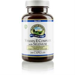 Nature's Sunshine Vitamin E Complete with Selenium (400 IU) (200 softgel caps) - Nature's Best Health Store