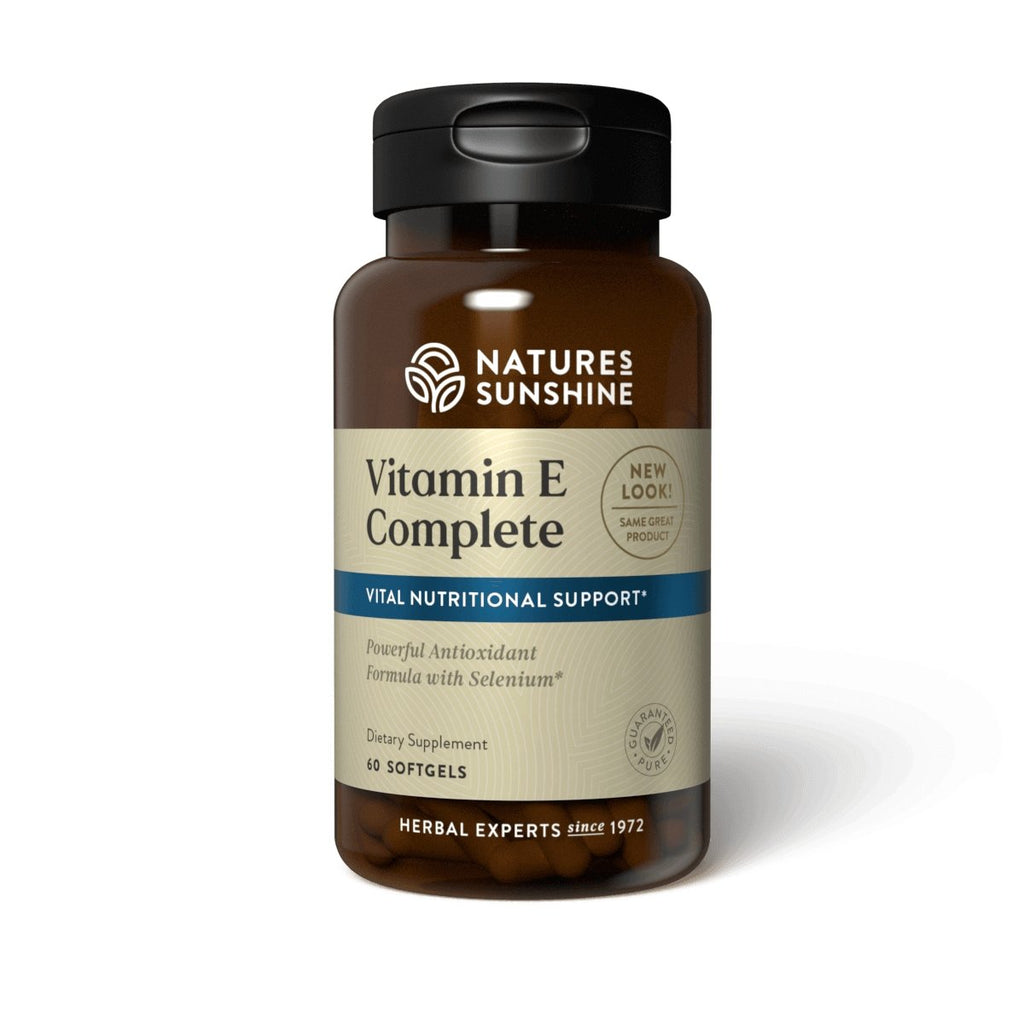 Nature's Sunshine Vitamin E Complete with Selenium (400 IU) (60 softgel caps) - Nature's Best Health Store