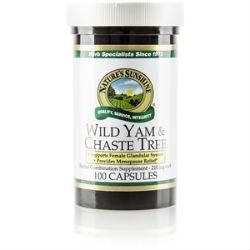 Nature's Sunshine Wild Yam & Chaste Tree (100 caps) - Nature's Best Health Store