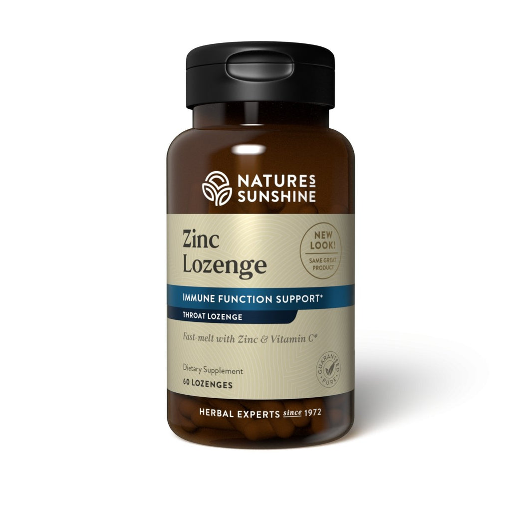 Nature's Sunshine Zinc Lozenge (60 tablets) - Nature's Best Health Store
