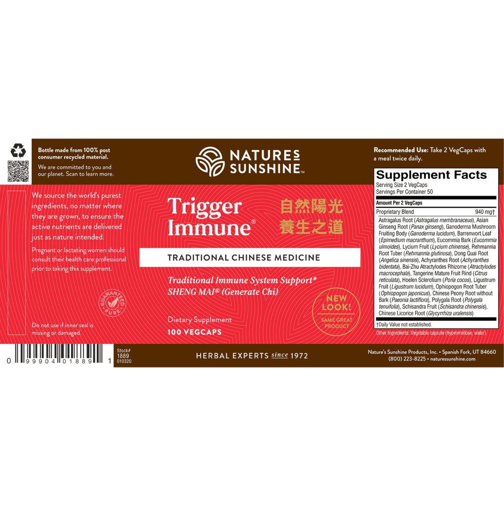 Trigger Immune®, Chinese (100 caps) - Nature's Best Health Store